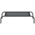 Elevated Dog Bed Black S Textilene