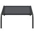 Elevated Dog Bed Black S Textilene