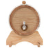 Wine Barrel with Tap Solid Oak Wood 6 L