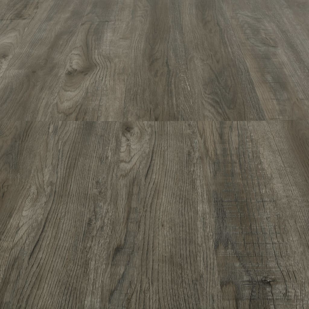 Self-adhesive Flooring Planks 4.46 m² 3 mm PVC Grey and Brown