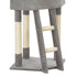 Cat Tree with Sisal Scratching Post Grey 180 cm