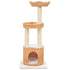 Cat Tree with Sisal Scratching Post Natural Willow Wood