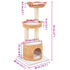 Cat Tree with Sisal Scratching Post Natural Willow Wood