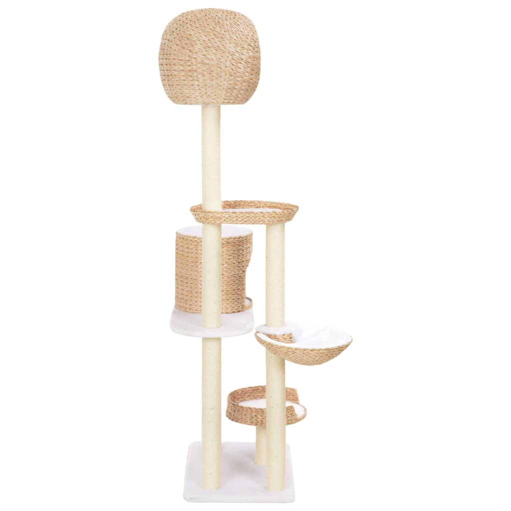 Cat Tree with Sisal Scratching Post Seagrass