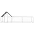 Chicken Coop 6x2x2 m Galvanised Steel