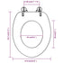 Toilet Seats with Lids 2 pcs MDF Old Wood