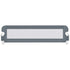 Toddler Safety Bed Rail Grey 150x42 cm Polyester