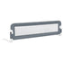 Toddler Safety Bed Rail Grey 120x42 cm Polyester