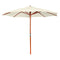 Garden Parasol 300x258 cm Sand White