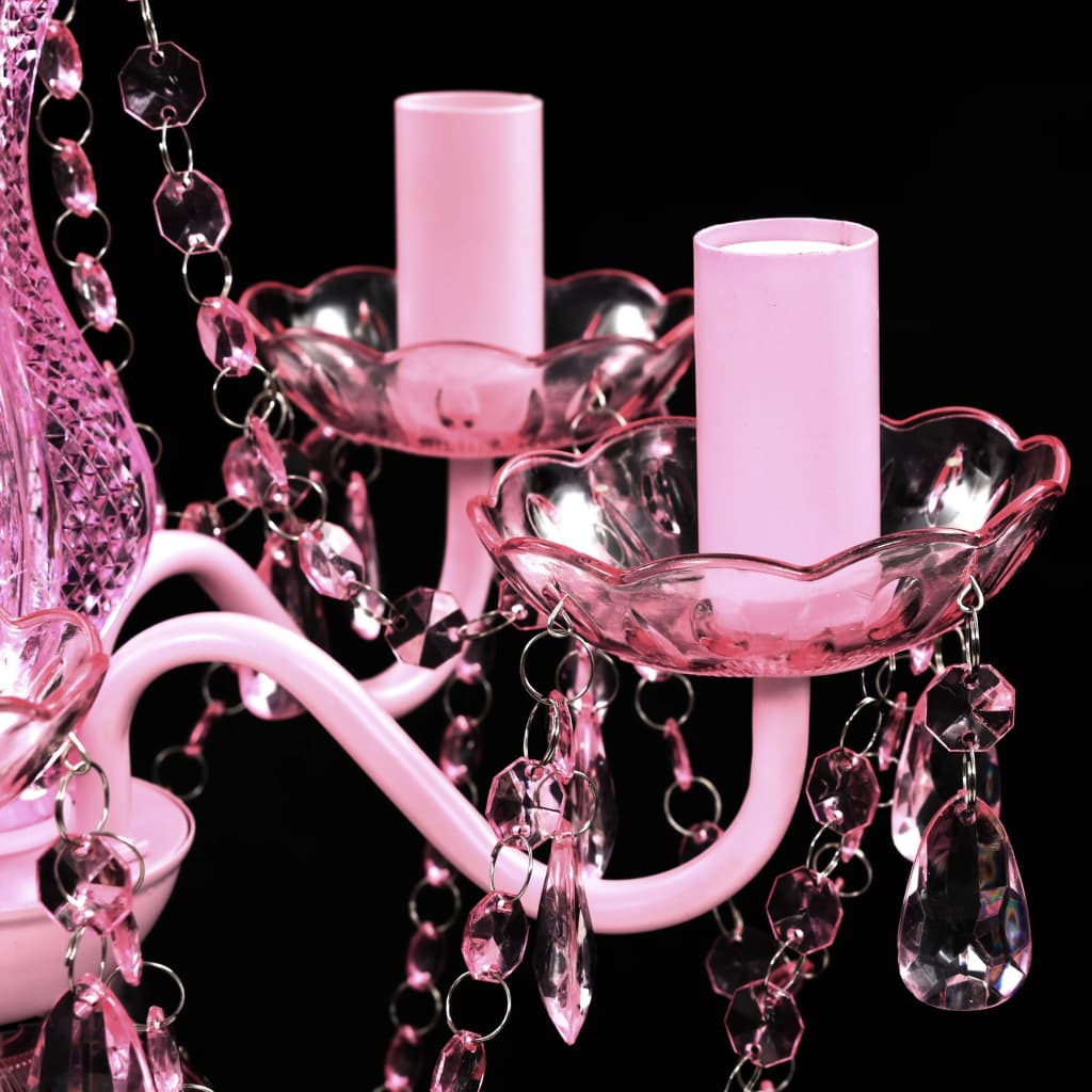 Crystal Light 5 Bulbs Pink