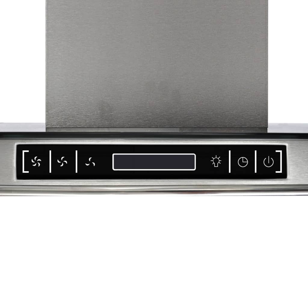 Island Mount Range Hood with LCD Display