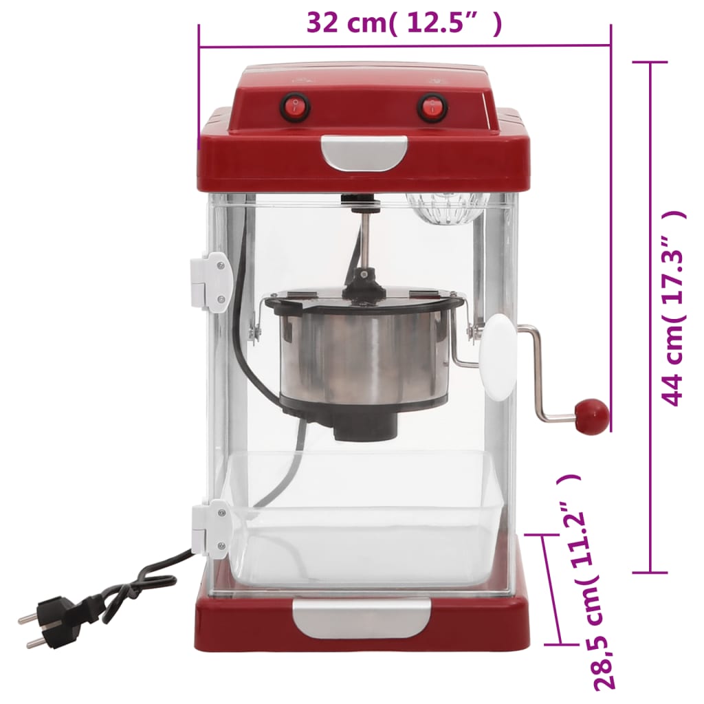 Theater-Style Popcorn Popper Machine 2.5 OZ