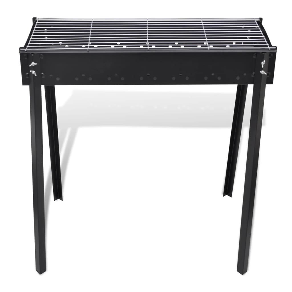 BBQ Stand Charcoal Barbecue Square 75 x 28 cm