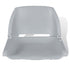 Boat Seat Foldable Backrest No Pillow Grey 48x51x41 cm