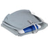 Boat Seat Foldable Backrest with Blue-white Pillow 48x51x41 cm