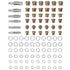 Laser Tools Oil Drain Plug Sump Pump Repair Kit