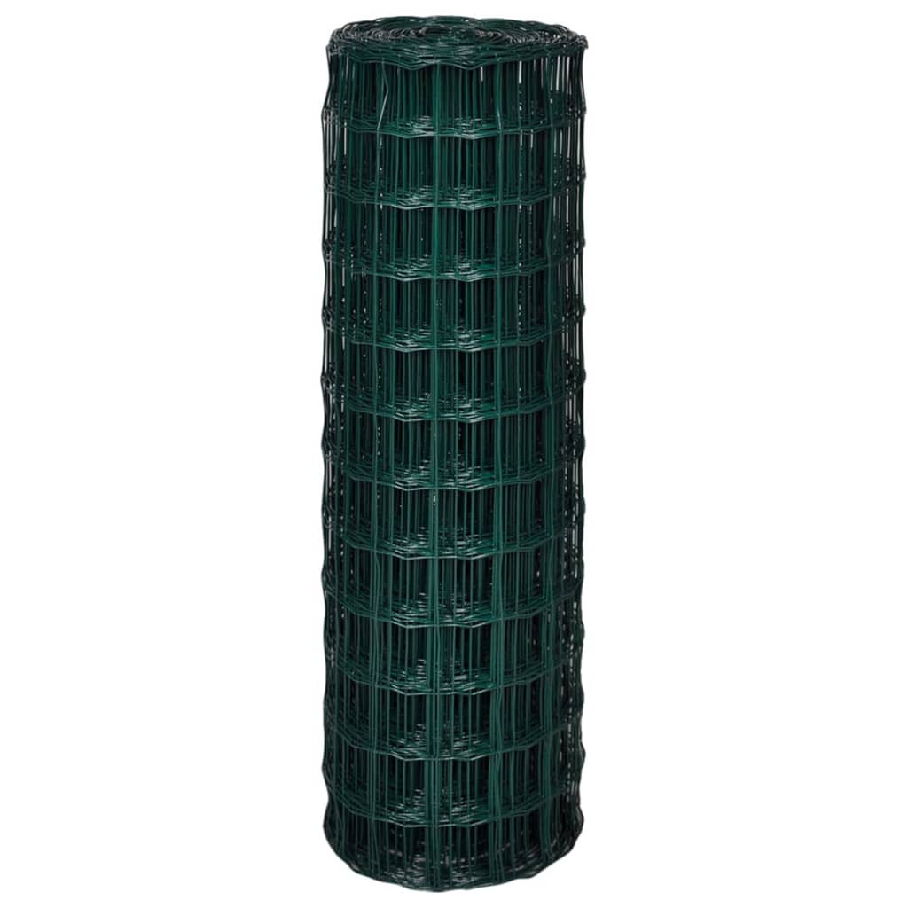 Euro Fence Steel 25x1.2 m Green