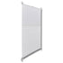 Plisse Blind 80x200cm White Pleated Blind