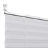 Plisse Blind 80x200cm White Pleated Blind