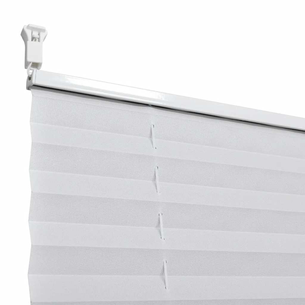 Plisse Blind 90x150cm White Pleated Blind