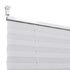 Plisse Blind 110x100 cm White Pleated Blind