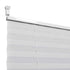 Plisse Blind 110x150cm White Pleated Blind