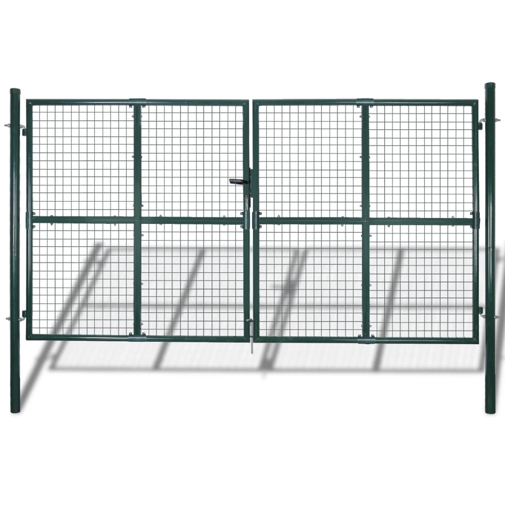 Garden Mesh Gate Fence Door Wall Grille 289 x 175 cm / 306 x 225 cm