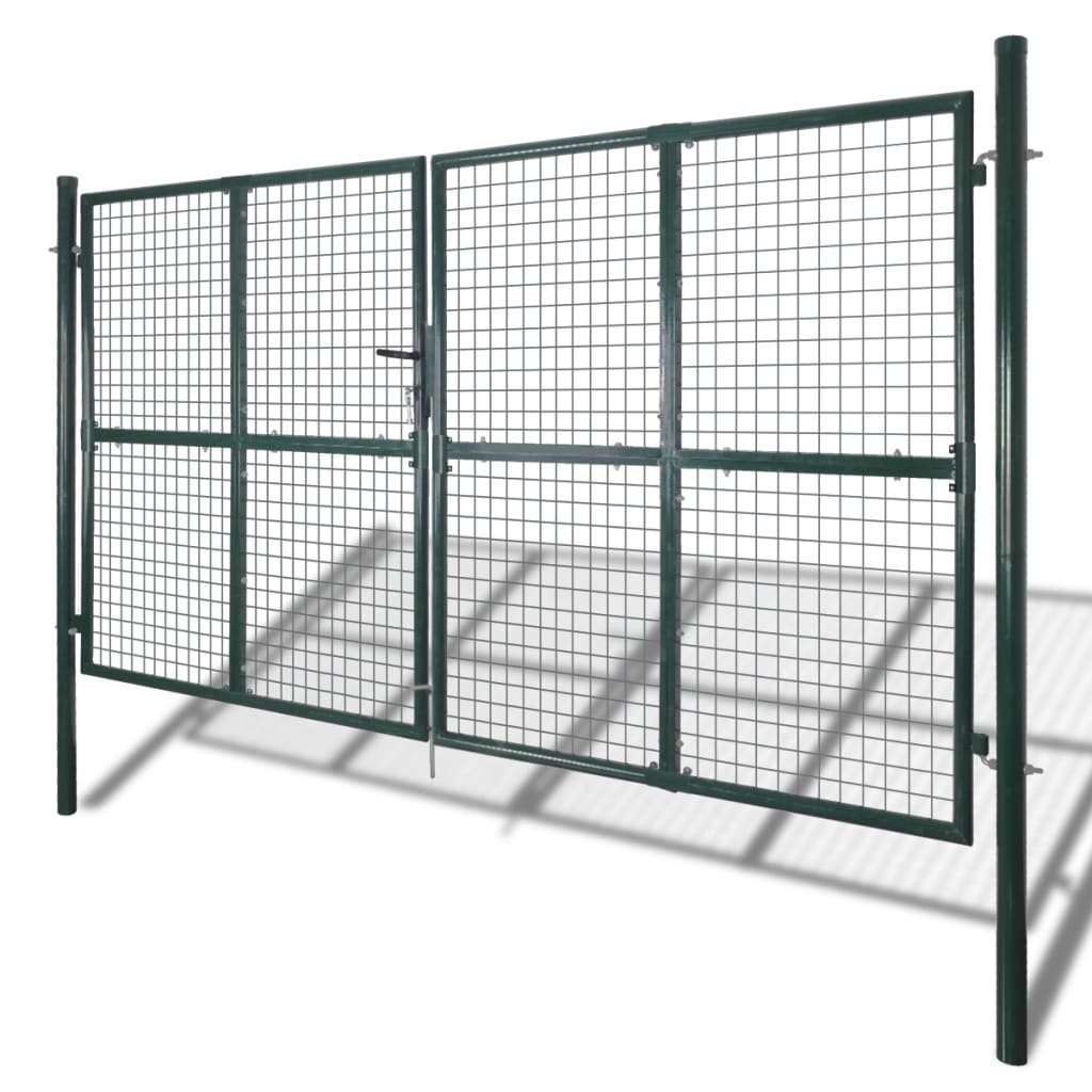 Garden Mesh Gate Fence Door Wall Grille 289 x 175 cm / 306 x 225 cm