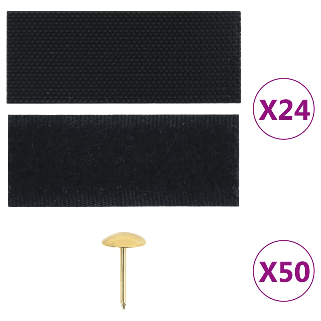 Insect Door Curtain 210 x 100 cm 2 pcs Magnet Black