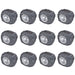 Outdoor Solar Powered LED Spotlight Stone Shape 12 pcs