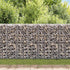 Gabion Basket with Lids Galvanised Wire 100x30x30 cm