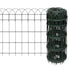 Garden Border Fence Powder-coated Iron 10x0.65 m