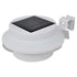 Outdoor Solar Lamp Set 6 pcs Fence Light Gutter Light White