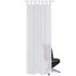 White Sheer Curtain 140 x 245 cm 2 pcs