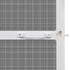 White Hinged Insect Screen for Doors 100 x 215 cm