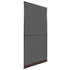 Brown Hinged Insect Screen for Doors 100 x 215 cm