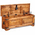 Storage Chest Rough Mango Wood