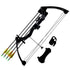 Youth Compound Bow with Accessories and Aluminium Arrows