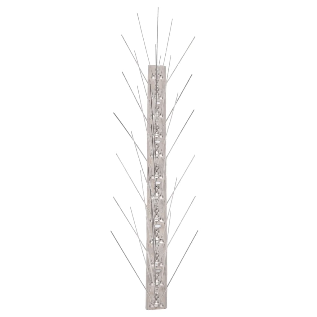 5-row Stainless Steel Bird & Pigeon Spikes Set of 6 3 m