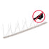 5-row Stainless Steel Bird & Pigeon Spikes Set of 6 3 m