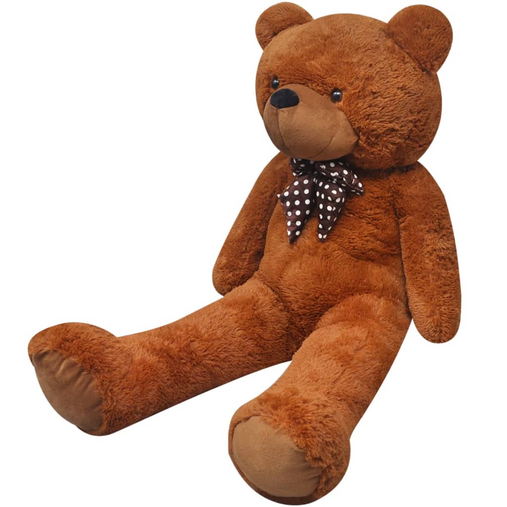 XXL Soft Plush Teddy Bear Toy Brown 85 cm