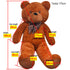 XXL Soft Plush Teddy Bear Toy Brown 160 cm