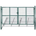 Fence Gate Powder-Coated Steel 306 x 200 cm