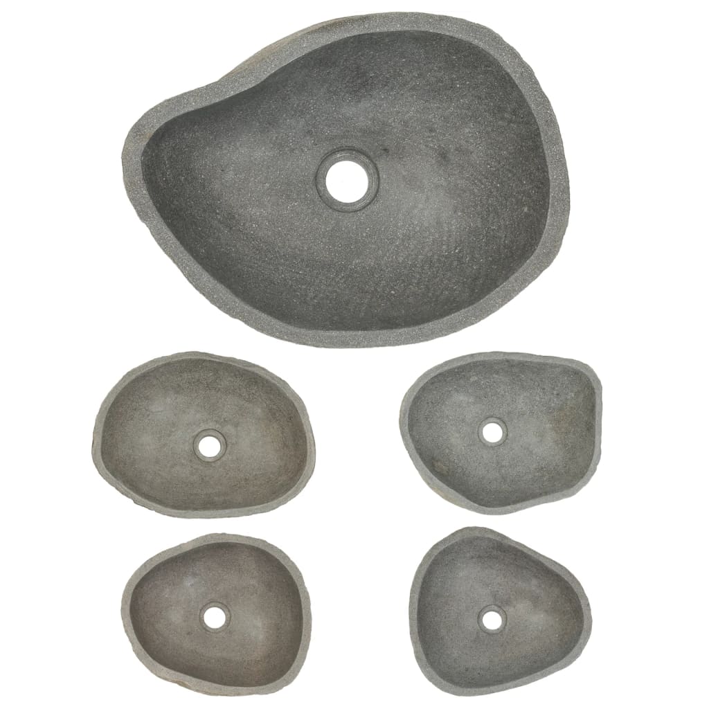 Basin River Stone Oval (36-46)x(29-36) cm