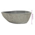 Basin River Stone Oval (36-46)x(29-36) cm