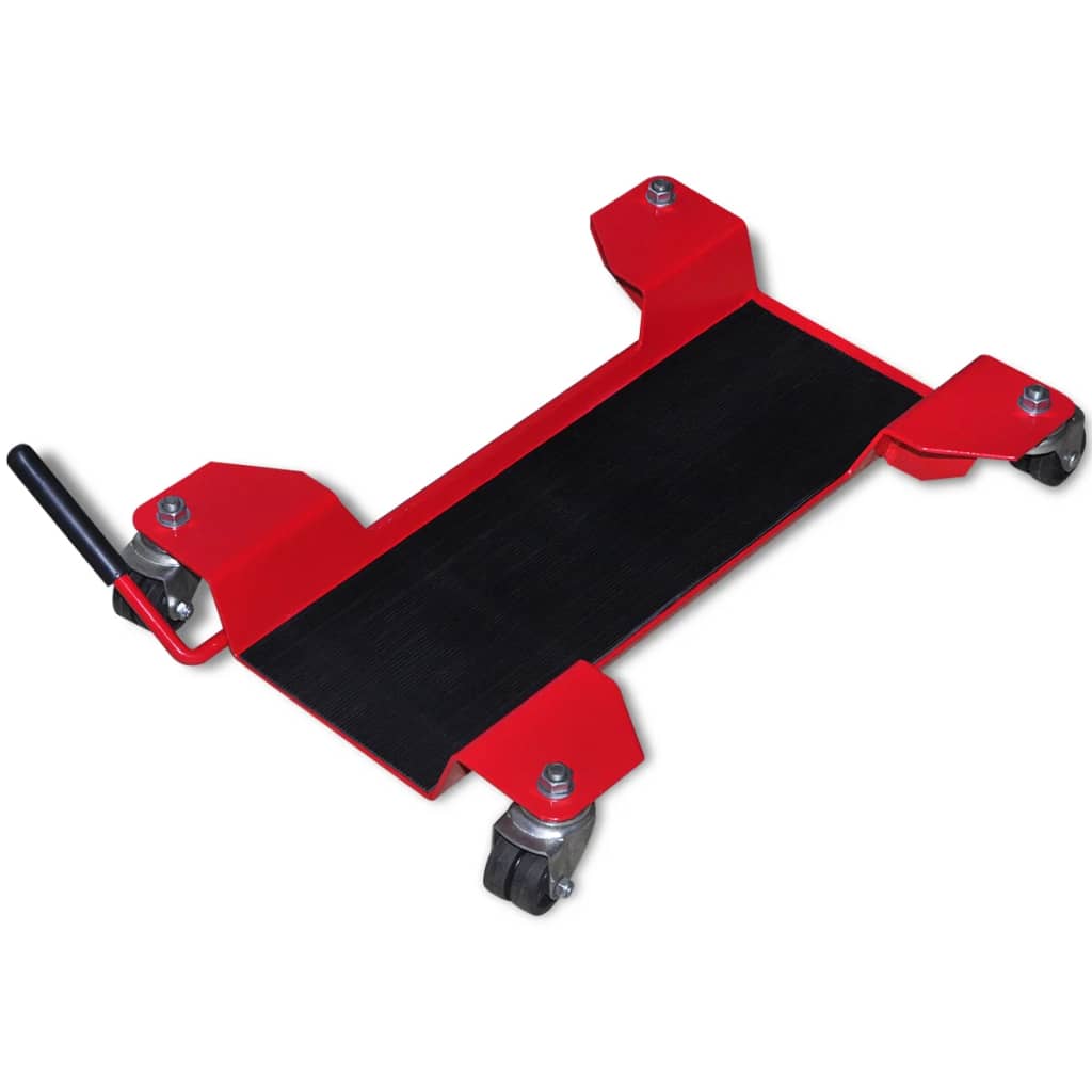 Motorcycle Dolly Centre Stand Red