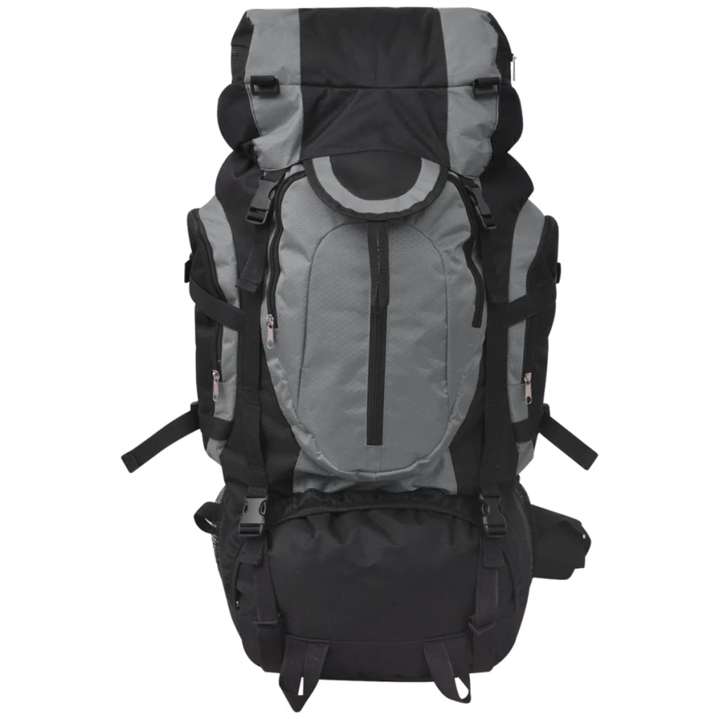 Hiking Backpack XXL 75 L Black and Grey