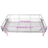 Pull-Out Wire Baskets 2 pcs Silver 800 mm