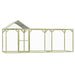 Chicken Cage 4.5x1.5x2 m Steel