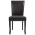 Dining Chairs 2 pcs Dark Brown Faux Leather
